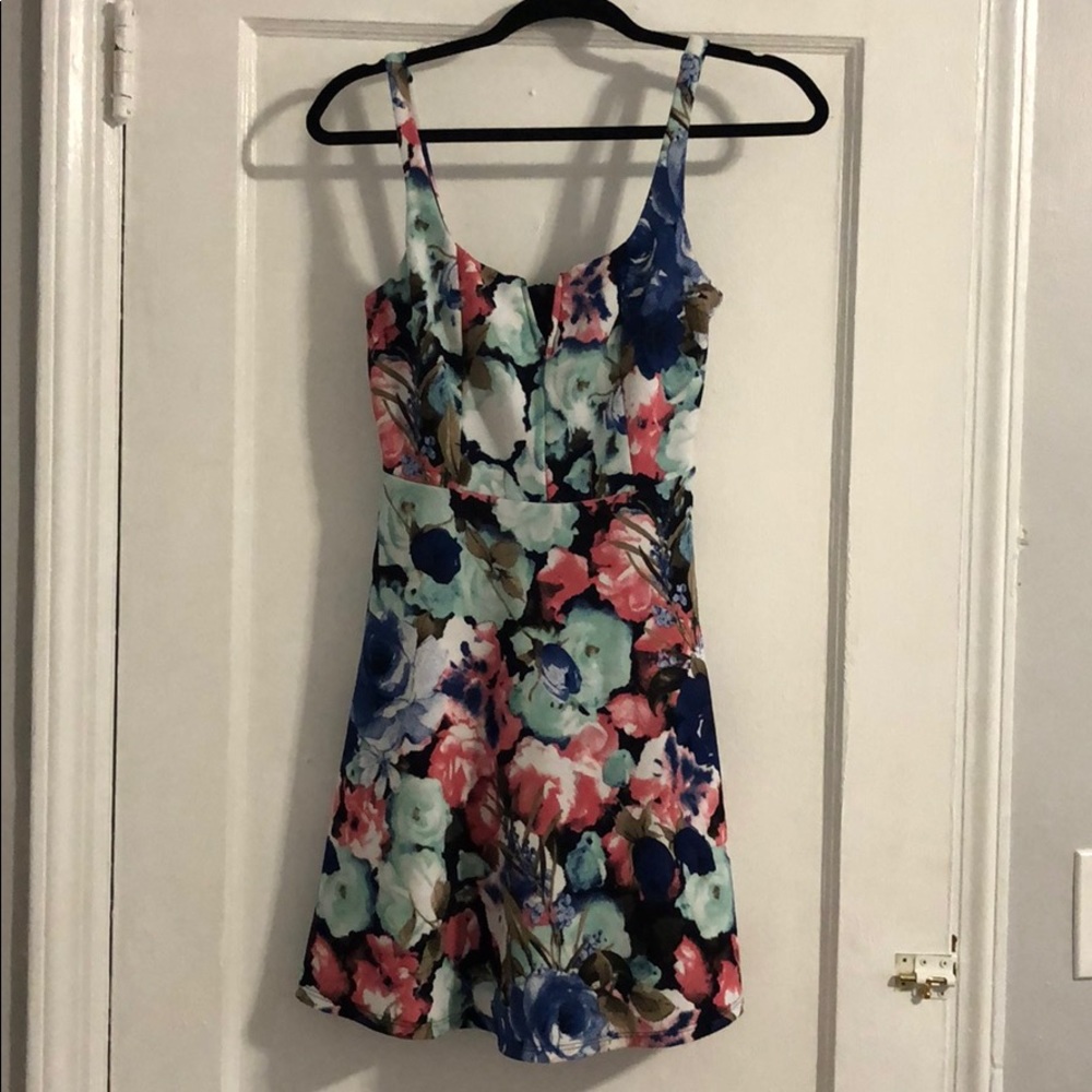 Aqua dress